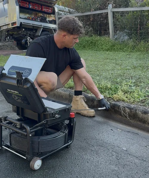 CCTV drain camera equipment in Albany Creek
