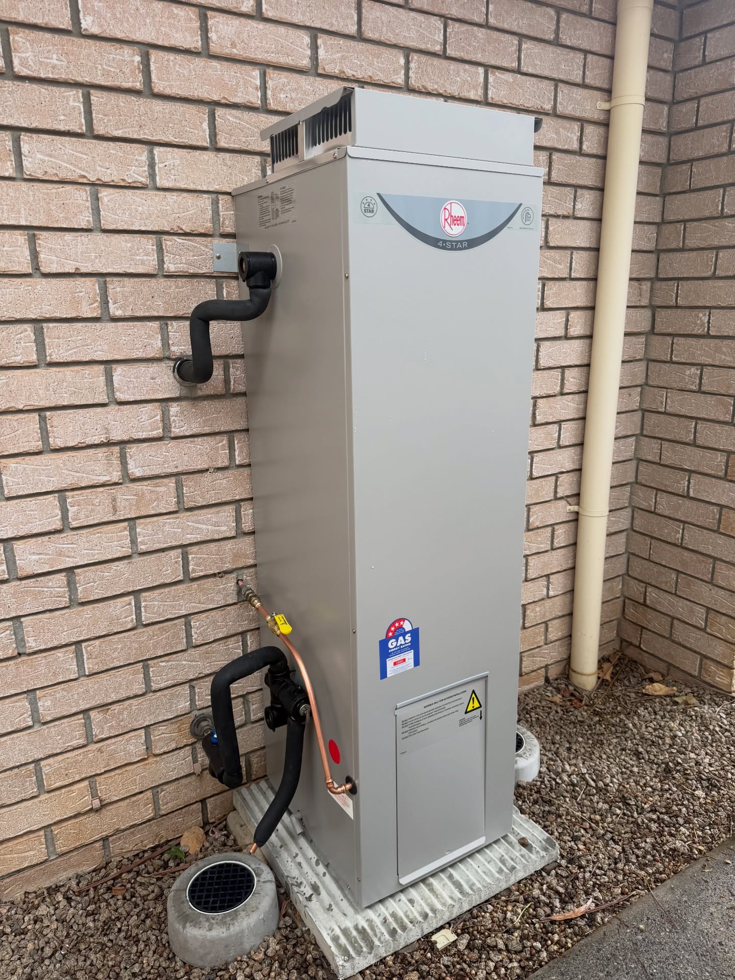 gas hot water system repair