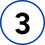 number three icon